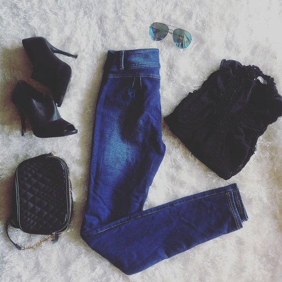 BUNDLE JW MAXX SKINNY JEANS (leggings) & TOP - Picture 4 of 8